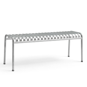 Palissade-penkki, galvanoitu teräs, L 120 cm