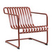 Palissade Cantilever -nojatuoli, iron red, matala selkänoja
