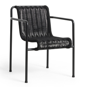 Palissade Cord -tuoli käsinojilla, anthracite