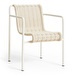 Palissade Cord -tuoli käsinojilla, cream white
