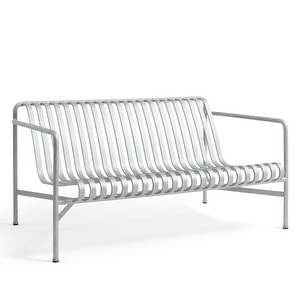 Palissade-sohva, galvanoitu teräs, L 139 cm
