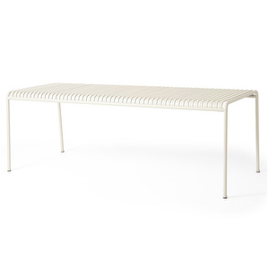 Palissade-ruokapöytä, cream white, 220 x 90 cm
