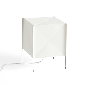 Paper Cube -pöytävalaisin, valkoinen
