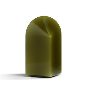 Parade-pöytävalaisin, moss green, K 24 cm