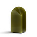 Parade-pöytävalaisin, moss green, K 24 cm