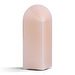 Parade-pöytävalaisin, blush pink, K 32 cm