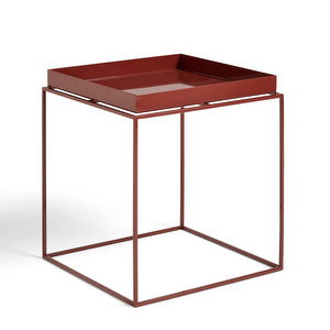 Tray-pöytä, chocolate, 40 x 40 cm