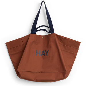 Weekend Bag -kassi, milk chocolate, large