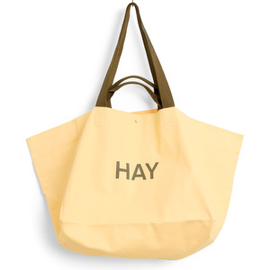 Weekend Bag -kassi, soft yellow, large