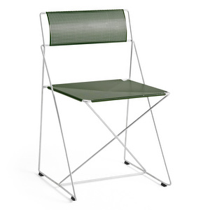 X-Line -tuoli, galvanoitu teräs / autumn green