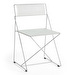 X-Line -tuoli, galvanoitu teräs / chalk white
