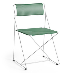 X-Line -tuoli, galvanoitu teräs / leek green