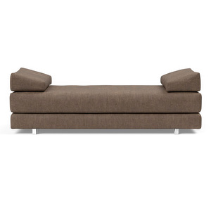 Sigmund Alu -daybed, Esina-kangas 411 cedar brown / alumiini, L 200 cm