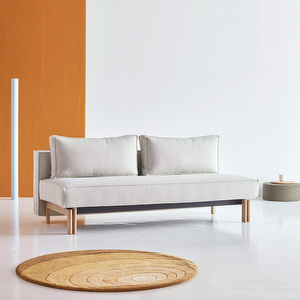 Sly-vuodesohva, Mixed Dance -kangas 527 natural / tammi, L 200 cm