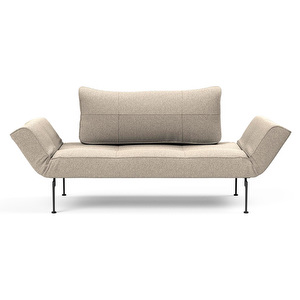 Zeal Laser -vuodesohva, Bouclé-kangas 539 beige / musta