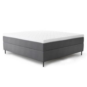 Ambassadör+ Continental -sänky, harmaa / Sleep I, 180 x 200 cm