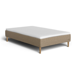 Prestige-runkosänky, 120 x 200 cm, Sleep 1 firm / 398 fudge