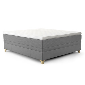 Supreme Epic -sänky, oyster grey 320-161, 180 x 210 cm Supreme Epic -sänky, oyster grey 320-161, 180 x 210 cm