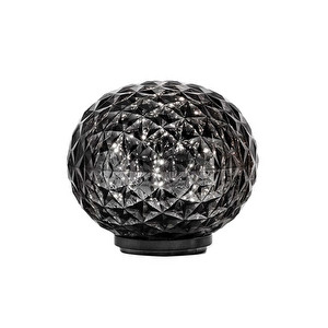 Planet Mini -pöytävalaisin, smoke grey, ladattava