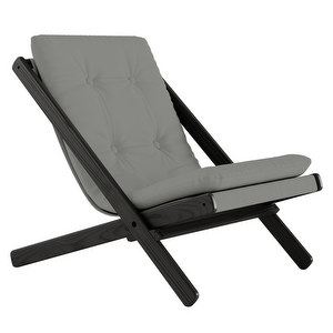 Boogie Armchair, Grey/Black