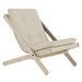 Boogie Armchair, Beige/Raw