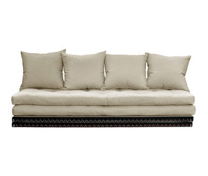 Chico-futonsohva, beige/tatami, L 200 cm