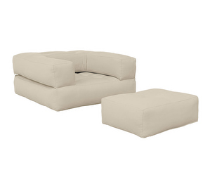 Cube-futontuoli, beige