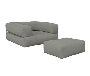 Cube-futontuoli, grey