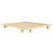 Japan Bed Frame, Pine, 180 x 200 cm