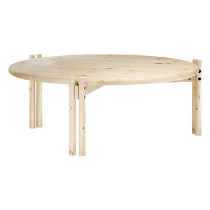 Sticks-sohvapöytä, natural, ø 80 cm