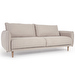 Carlota-sohva, beige/pyökki, L 210 cm