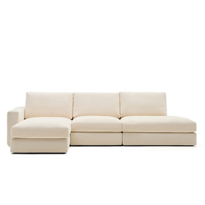 Alea-divaanisohva, Liberty-kangas vaalea beige, L 340 cm / vasen