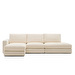 Alea-divaanisohva, Liberty-kangas vaalea beige, L 340 cm / vasen
