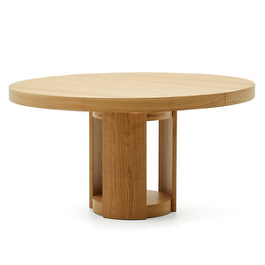 Artis -jatkettava ruokapöytä, tammi, ⌀ 150/200 cm Artis -jatkettava ruokapöytä, tammi, ⌀ 150/200 cm