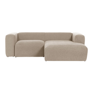 Blok-divaanisohva, beige, L 240 cm/oikea Blok-divaanisohva, beige, L 240 cm/oikea