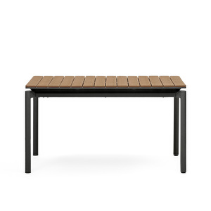 Canyelles- jatkettava ruokapöytä, musta, 90 x 140/200 cm Canyelles- jatkettava ruokapöytä, musta, 90 x 140/200 cm