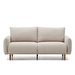 Carlota-sohva, beige/pyökki, L 184 cm