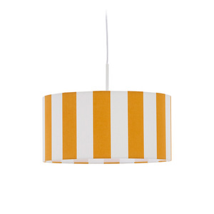 Ciral-varjostin, keltainen / valkoinen, ⌀ 40 cm