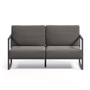 Comova-ulkosohva, tummanharmaa / musta, L 150 cm Comova-ulkosohva, tummanharmaa / musta, L 150 cm