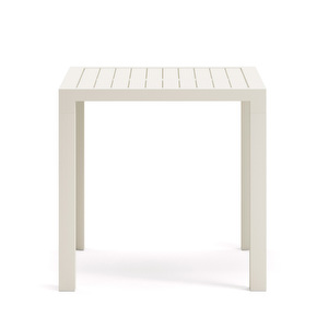 Culip-ruokapöytä, valkoinen, 77 x 77 cm