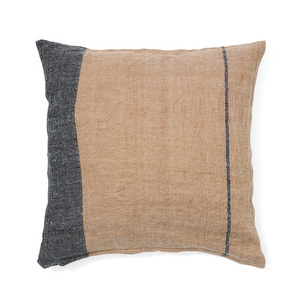 Eiko-tyynynpäällinen, terrakotta / harmaa, 50 x 50 cm
