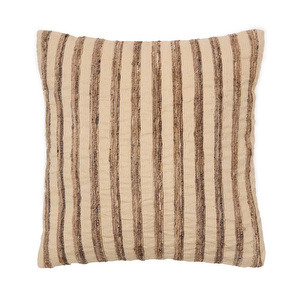 Enara-tyynynpäällinen, beige / ruskea, 45 x 45 cm