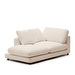 Gala-divaani, beige, L 195 cm / vasen