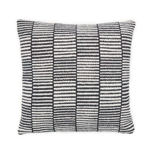 Levu-tyynynpäällinen, musta / valkoinen, 45 x 45 cm