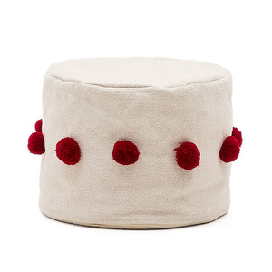 Manua-rahi, beige / punainen, ⌀ 40 cm