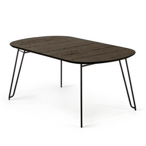 Milian- jatkettava ruokapöytä, musta, 90 x 140/220 cm Milian- jatkettava ruokapöytä, musta, 90 x 140/220 cm