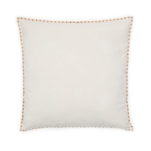 Rakira-tyynynpäällinen, beige / sinapinkeltainen, 45 x 45 cm