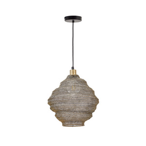Sarraco-riippuvalaisin, kullanvärinen metalli, ⌀ 30 cm