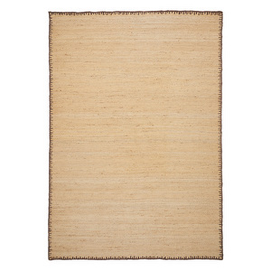 Sorina-juuttimatto, vihreä / luonnonvärinen juutti, 200 x 300 cm