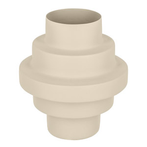 Velia-maljakko, beige, K 23 cm